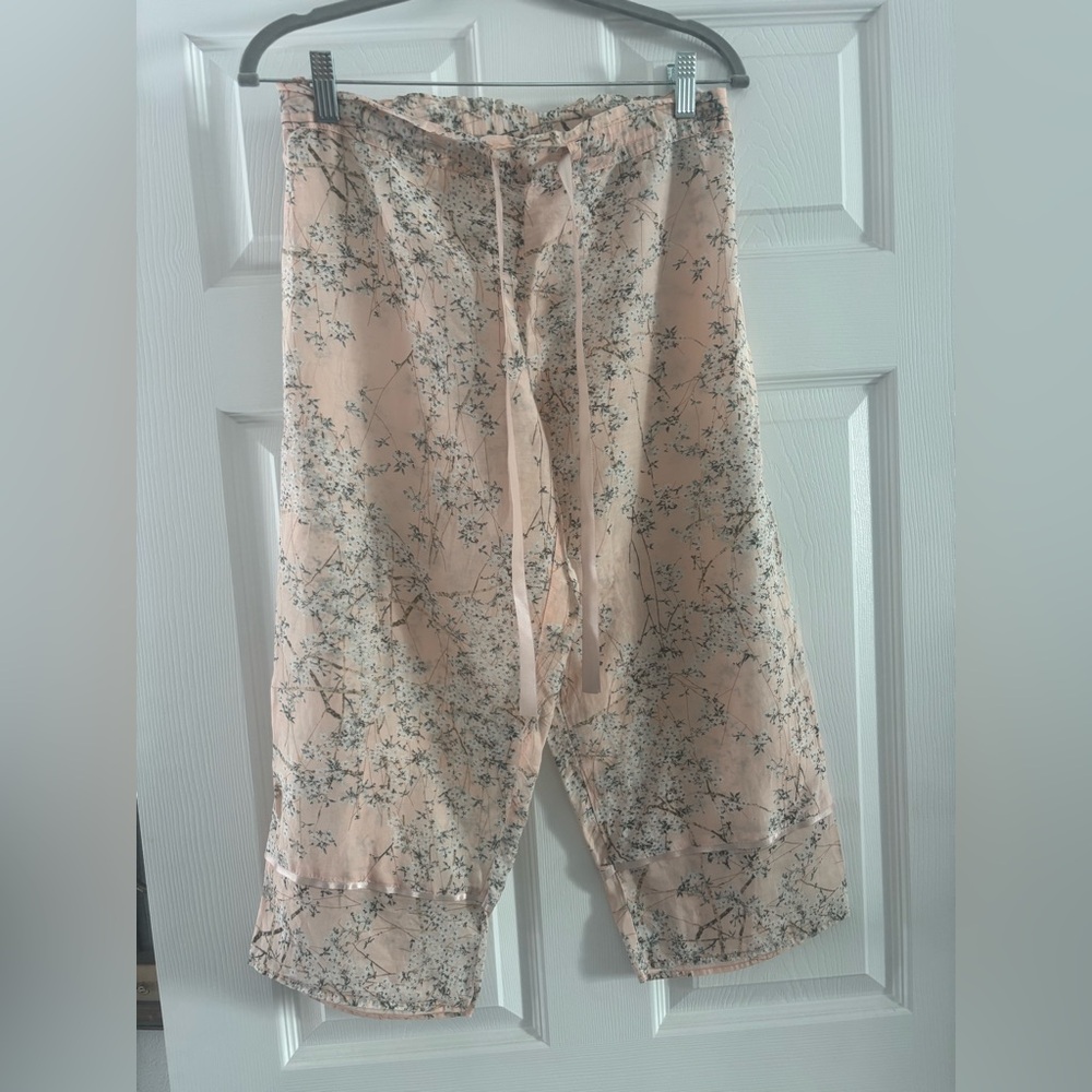 Floral Print Pajama Pants